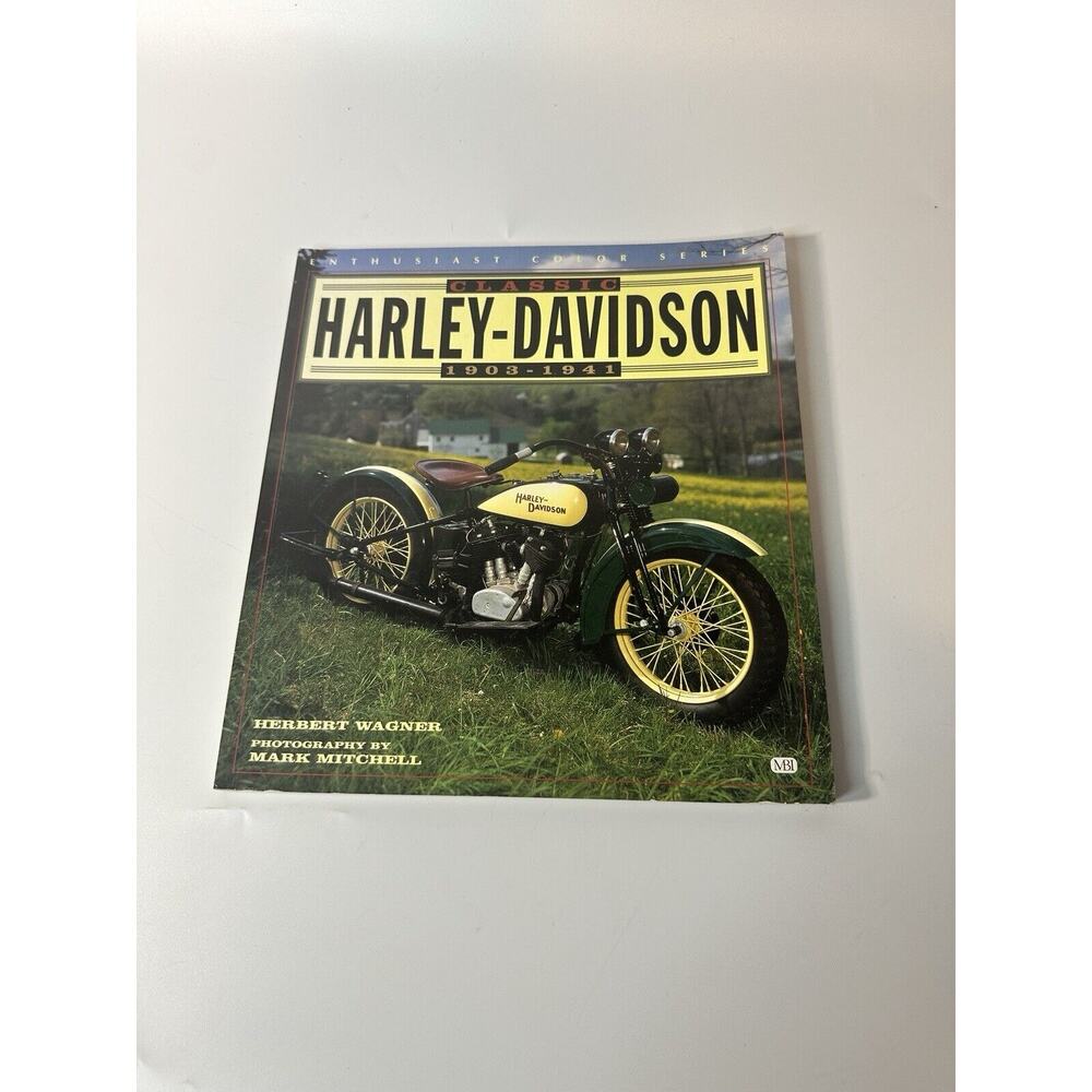 Classic Harley-Davidson 1903-1941 By Herbert Wagner Book B3820